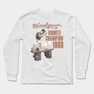 Kumite championship 1988 Long Sleeve T-Shirt